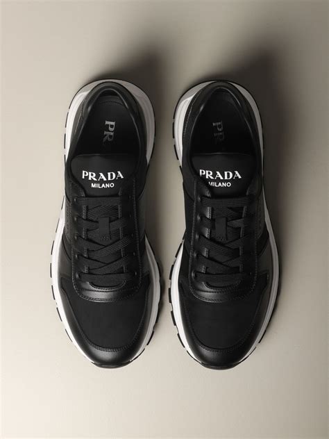 prada knit sneakers men|authentic men prada sneakers.